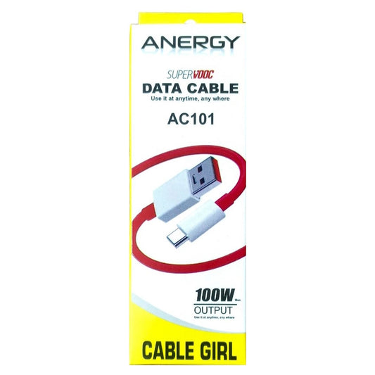 Anergy Data Cable AC-101 Type-C 100W