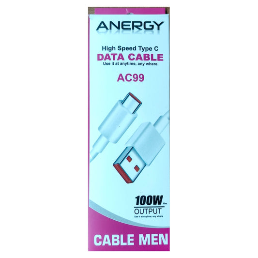 Anergy Data Cable AC-99 Type-C 100W