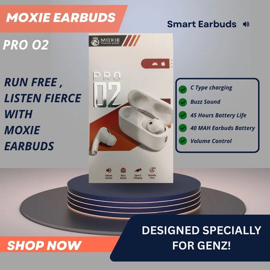 MOXIE EAR BUDS PRO O2