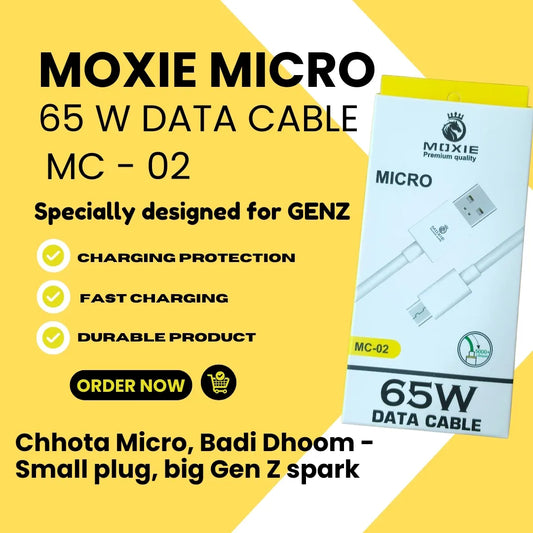 Moxie Data Cable MC-02 Micro 65W